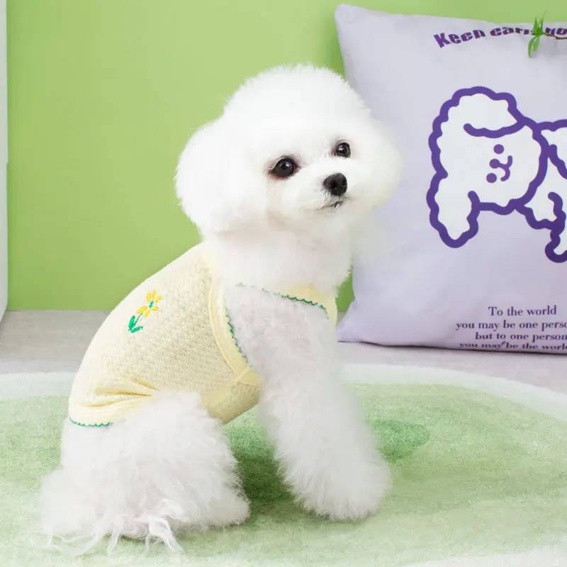 Suspender Vest for Small Dogs Puppy Summer Clothes Dog Cooling Vest Chihuahua Clothing Dog Costume Outfit Pet Cat Dog T Shirt - Image 2